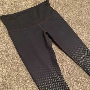 Dark Grey Lululemon Patterned Leggings